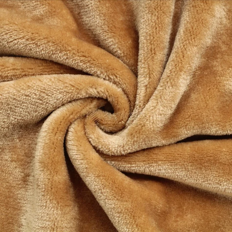 Flannel brushed fabric