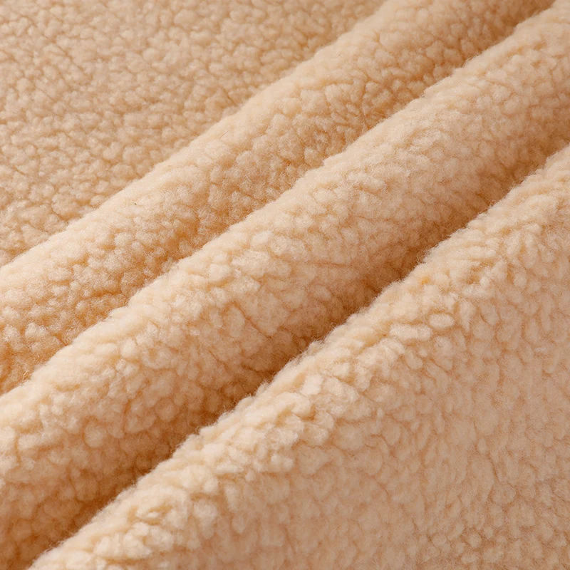 Lamb Wool Fleece sherpa-style fabric
